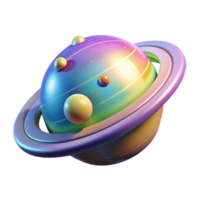dramatic modern A holographic projection of the solar system, educational illustration style, soft lighting exclusive png