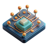 beautiful classic Microscopic view of a circuit board, intricate pathways, glowing circuitry, abstract patterns, scientific illustration style, exclusive png