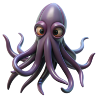 extraordinary rustic A giant squid lurking in the inky blackness of the deep ocean, its tentacles reaching out into the unknown, in a terrifying horror style exclusive png