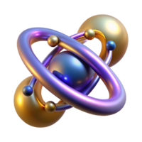 dramatic creative A quantum entangled pair of particles, shimmering and connected by an invisible thread, abstract art style, ethereal lighting high resolution png