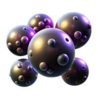magnificent creative A field of floating orbs, each emitting a different color of light, in a dark, mysterious atmosphere, abstract expressionism professional png