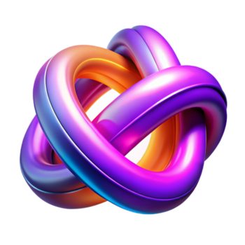 wonderful abstract A dynamic composition of intersecting lines and curves, in bold, contrasting colors, illuminated by a bright, directional light, futuristic style original png