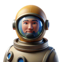 impressive vintage Portrait of an astronaut in a spacesuit, reflecting the Earth in their visor, lit by the sun, photorealistic style detailed png