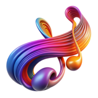 dramatic modern An abstract representation of music, using flowing lines and vibrant colors, lit by a pulsating, rhythmic light professional png