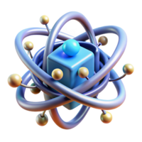 elegant classic A quantum computer processing information, represented by swirling particles and energy fields, lit by an otherworldly glow premium png