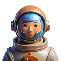 vibrant classic Portrait of an astronaut in a spacesuit, reflecting the Earth in their visor, lit by the sun, photorealistic style 4K png