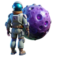 elegant minimalist A lone astronaut in a retro-futuristic spacesuit, gazing at a giant, bioluminescent nebula, volumetric lighting, art deco style professional png
