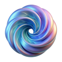 wonderful rustic A swirling vortex of iridescent fractal patterns, illuminated by soft bioluminescent light, rendered in a smooth, ethereal style premium png