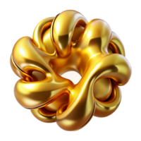 wonderful artistic A dynamic flow of liquid gold, forming intricate patterns, illuminated by a warm, golden light premium png