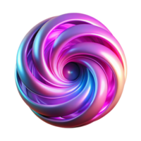 beautiful vintage A swirling vortex of iridescent fractals, illuminated by a pulsating neon pink light, in the style of digital art high quality png