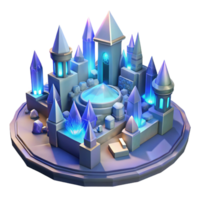 stunning vintage A subterranean city lit by glowing crystals, fantasy setting, intricate architecture, digital art, authentic png