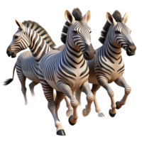 beautiful abstract A herd of zebras galloping across the savanna, dust effects, dynamic lighting, high resolution png