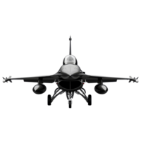 Military jet fighter showcasing sleek design and advanced technology on a clean transparent background, Military Jet Fighter on transparent background png
