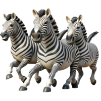 extraordinary vintage A herd of zebras galloping across the savanna, dynamic pose, dusty setting, wildlife photography style original png