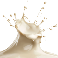 Delicate transparent chocolate milk splash creating a creamy liquid burst in a bright setting, transparent Chocolate Milk Splash Creamy Liquid Burst on transparent background png