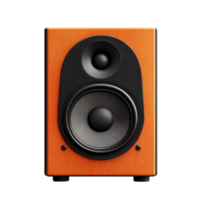 Highquality audio speaker design isolated on a transparent background for clear visibility and detail, audio speaker isolated on transparent background png