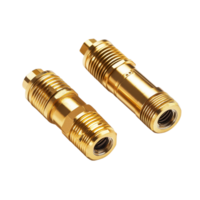 Highfrequency SMA connectors isolated on a transparent background displaying their detailed construction and quality, Highfrequency SMA connectors isolated on transparent background png