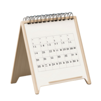 Table calendar for August displayed in an isolated setting on a transparent background, table calendar 2025 august isolated on transparent background png