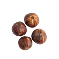 Areca nuts displayed on a clean transparent background for a simple and elegant presentation, Areca nut on transparent background png