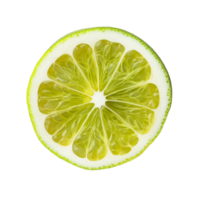 Freshly cut green pomelo slice displayed on a clean transparent background highlighting its juicy texture and vibrant color, Fresh slice of green pomelo on a transparent background png