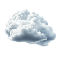 A highresolution transparent cloud isolated against a clean transparent background, capturing the beauty of natures formations, HighResolution transparent Cloud isolated on transparent background png