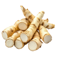 Fresh kaempferia or fingerroot stacked on a transparent background for culinary and medicinal uses, fresh Kaempferia orfingerroot on transparent background png