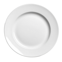 Simple transparent plate displayed on a transparent background showcasing its minimalist design and elegant shape, transparent plate isolated on transparent background png
