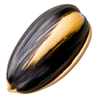 closeup View of a Unique Seeds with Striped Shell and Texture png