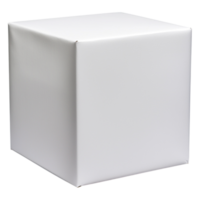 Plain White Square Box for Packaging and Product Presentation png