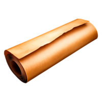 Rolled Craft Paper Sheet for Creative Projects and Art Activities png