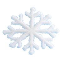 Intricate Snowflake with Unique Patterns on a png