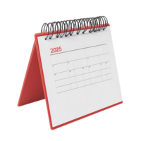 Table calendar for April 2025 displayed against a transparent background, table calendar 2025 april isolated on transparent background png