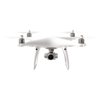 High-Definition Drone with Four Propellers and Front Camera View png