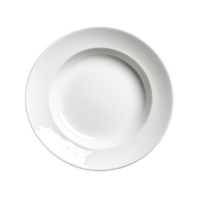 Simple transparent dish plate isolated on a clean transparent background for culinary presentations and food photography needs, transparent dish plate on transparent backgroundfile png