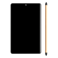 Modern Tablet Device with Stylus on for Creative Use png
