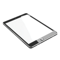 Modern tablet PC on a clean transparent background highlighting sleek design and functionality for everyday use, Tablet pc computer on transparent background png