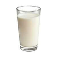 A refreshing glass of milk on a clean transparent background, perfect for a healthy start to any day, glass of milk and soy bean on transparent background png