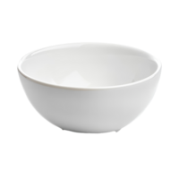 Empty ceramic bowl isolated on a transparent background showcasing simplicity and versatility for culinary presentations, empty ceramic bowl isolated on transparent background png