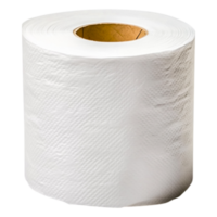 Roll of White Paper Towel on Neutral Background for Clean Surfaces png