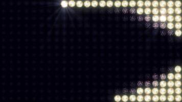 Different patterns of ignition and fading of the wall of light video