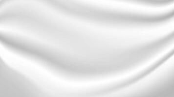 White fabric waving horizontal background luxury Color Pastel Colored Blank and Empty Waving And Animated Cloth Flag Loopable Stock Suitable for Displacement Map Use and All Kind of Flag Needs video