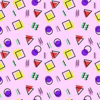 a colorful pattern with geometric shapes and shapes vector