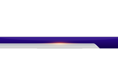 Creative Lower third Design Template on a Transparent Background png