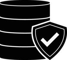 Data Database Protection Icon Symbol vector