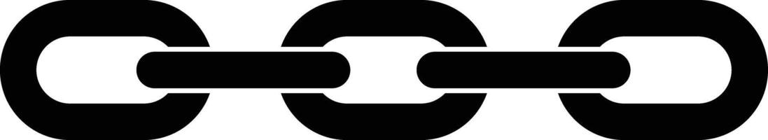 Chain Link, Connection Icon Symbol vector