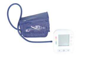 Blood Pressure Monitor on Transparent Background png