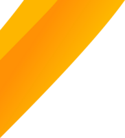 Diagonal orange shape suitable for abstract backgrounds, graphic design projects, branding materials, and vibrant presentations png