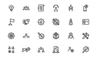 Creative Workshop Icon Set - Perfect for Tools, Maintenance vector