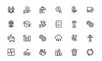 Comprehensive ESG Icon sets vector