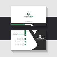 New Business Card Template. Name Card Design. vector